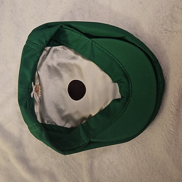 Vintage Mens STETSON Newsboy Flat Drivers Cabbie Cap Hat STITCHED YELLOW M - Picture 2 of 4